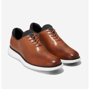 Cole Haan Men's 2.ZERØGRAND Laser Wingtip Oxfords